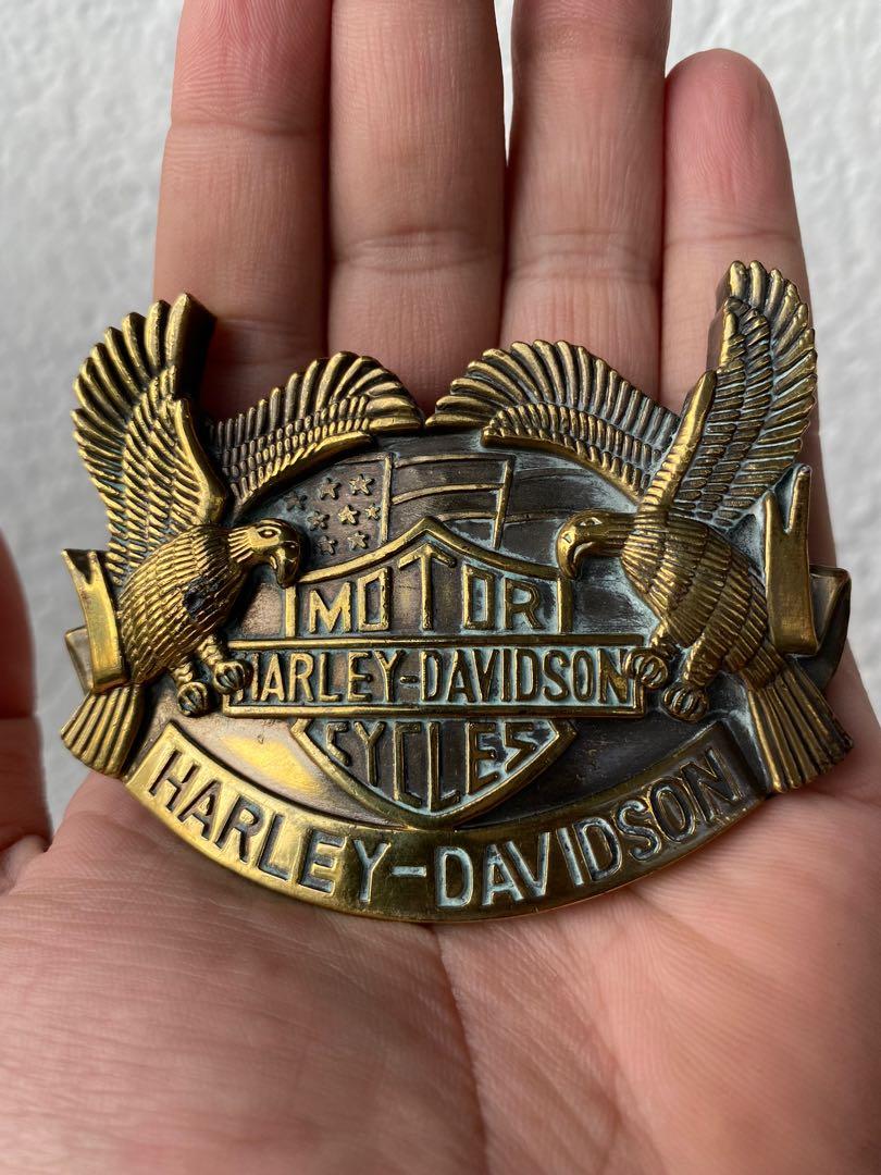 Vintage harley davidson belt cheap buckles for sale