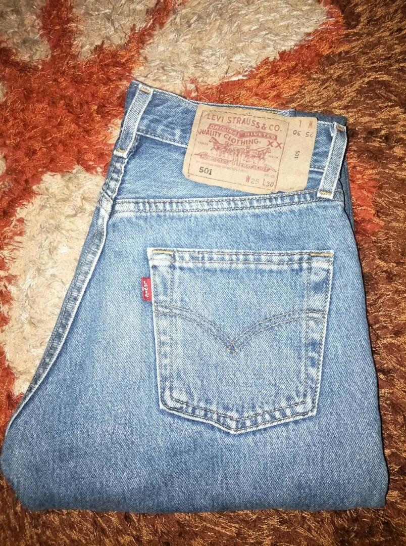 Levis 501 w25 deals