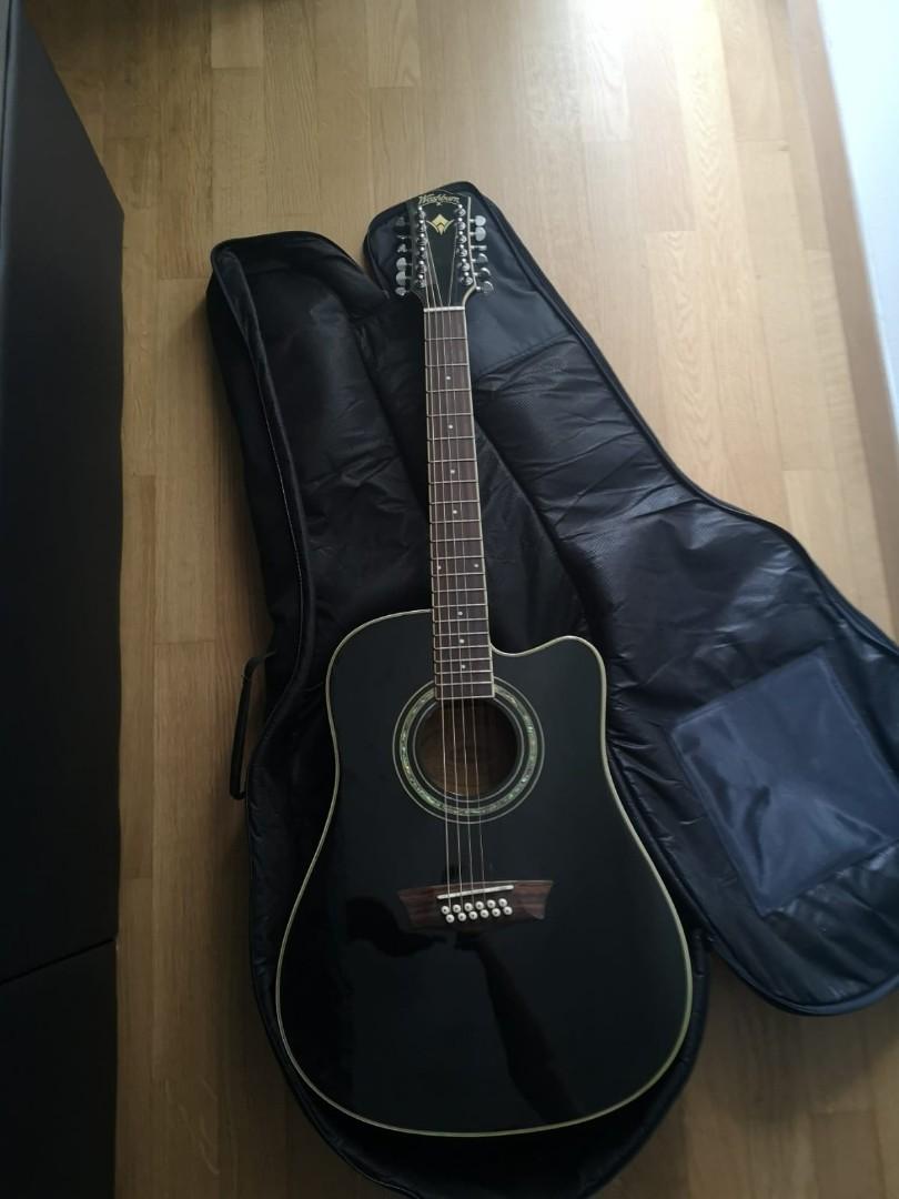 washburn 12 string acoustic guitar
