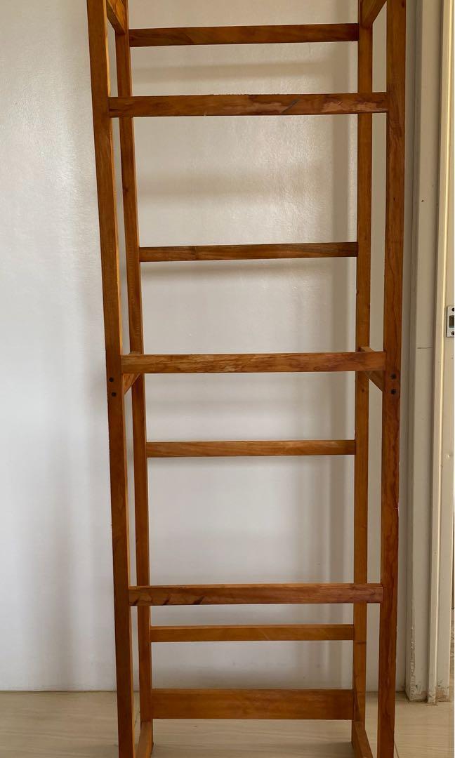 Wood Crate Rack Wooden detachable crate rack/shelves, Furniture & Home Living ...