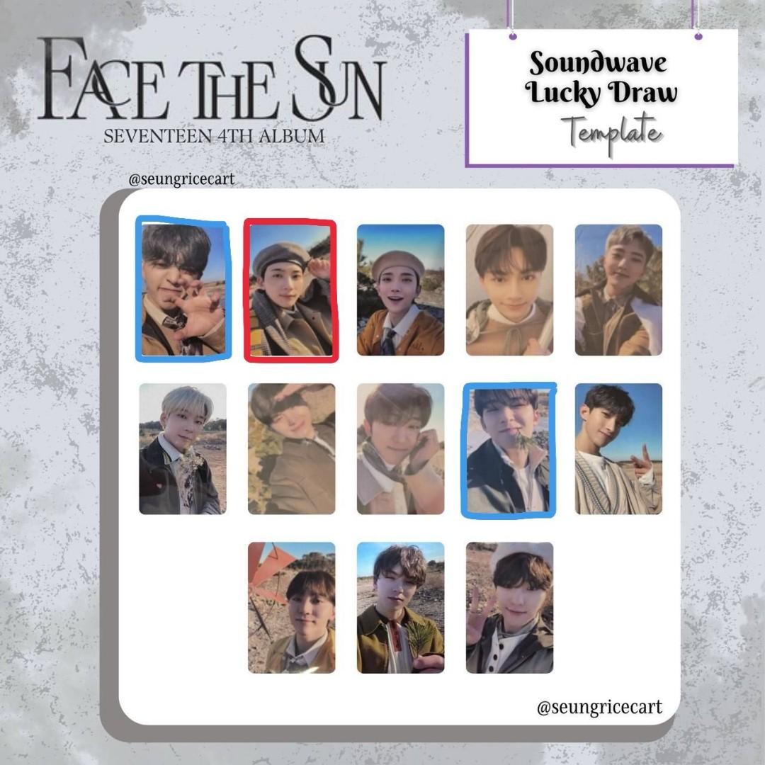 SEVENTEEN Face the Sun ラキドロ　コンプ　weverse SEVENTEEN Face the Sun ラキドロ コンプ weverse wtt] seventeen face
