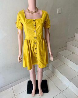 Yellow dress