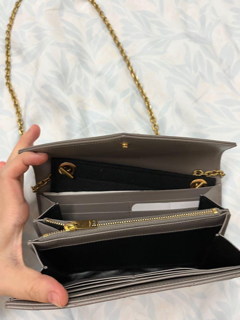 YSL envelope long wallet/WOC, Luxury, Bags & Wallets on Carousell