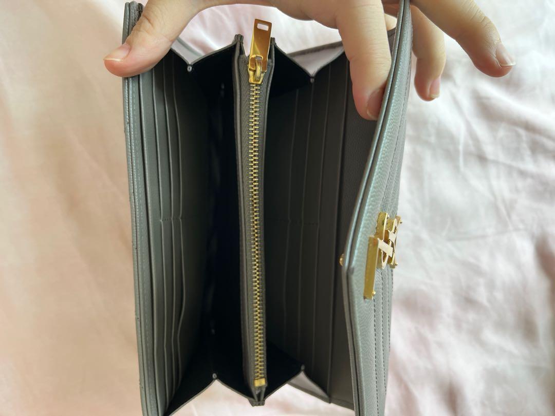 YSL envelope long wallet/WOC, Luxury, Bags & Wallets on Carousell