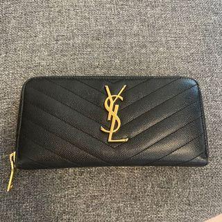 YSL long wallet authentic