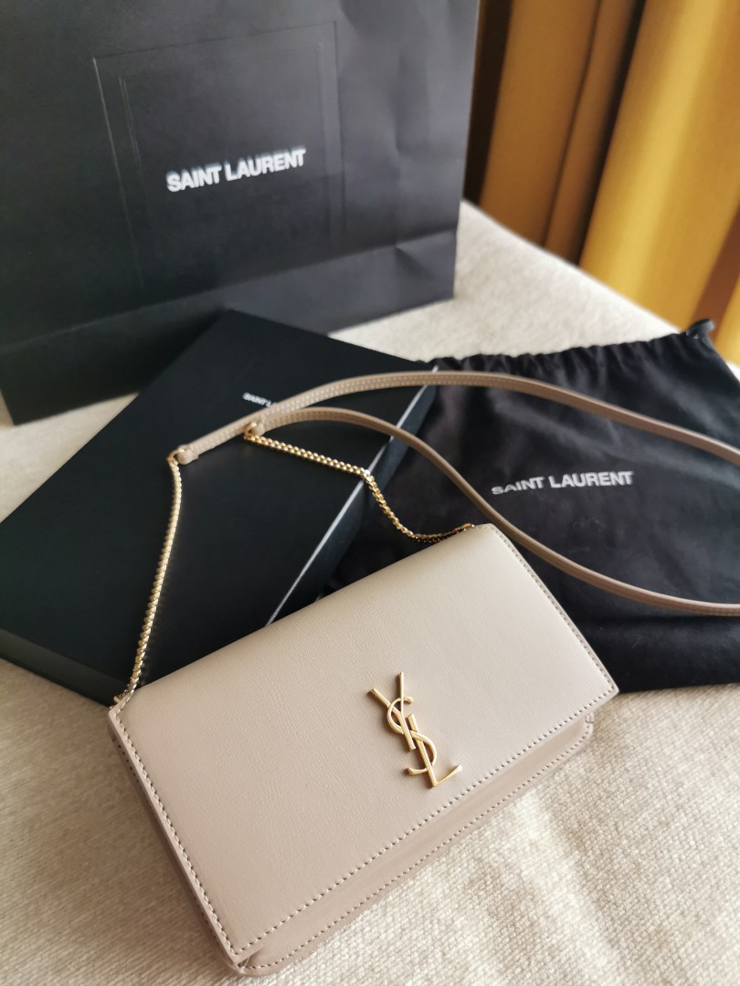 Saint Laurent YSL Monogram Phone Holder Shoulder Bag  Monogram phone  holder, Ysl crossbody bag, Ysl purse