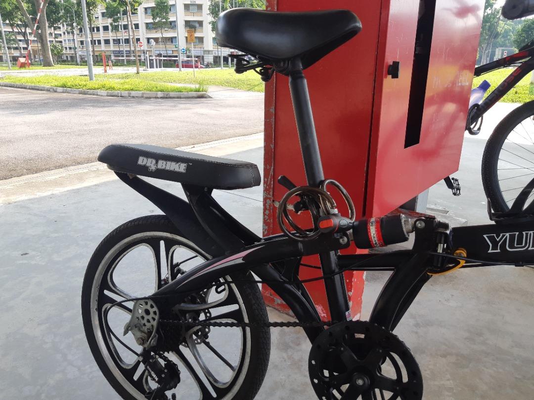 Yuechi folding bike 7 speed, Sports Equipment, Bicycles & Parts