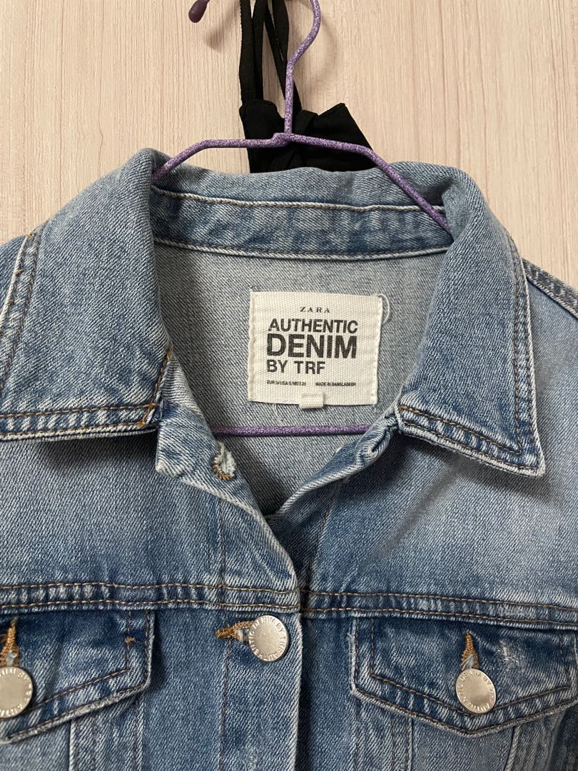 zara denim jacket, Women's Fashion, Coats, Jackets and Outerwear on  Carousell