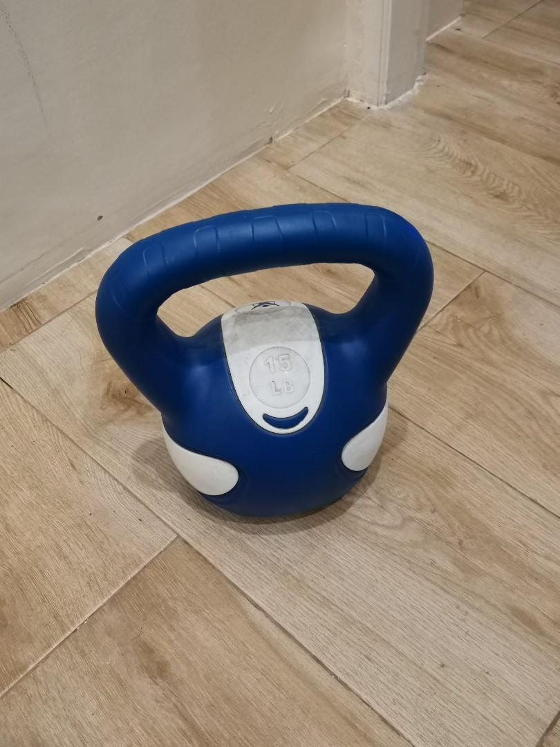 15lb Kettlebell, Sports Equipment, Exercise & Fitness, Weights