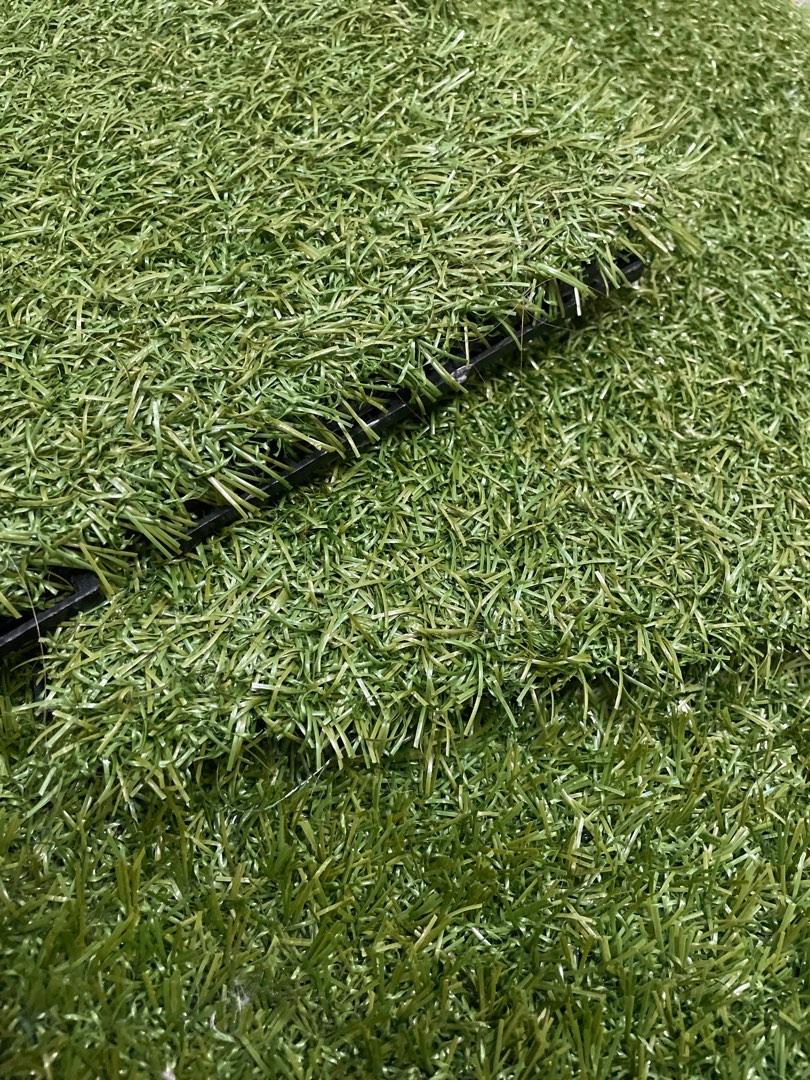 1 Set IKEA Grass Tiles 9 pieces, Furniture & Home Living, Home Decor