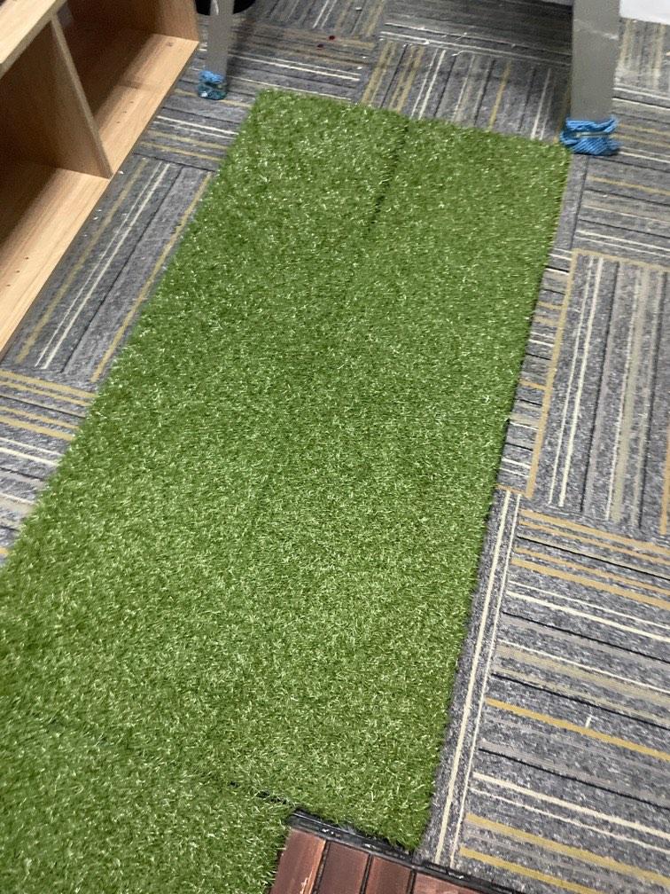 1 Set IKEA Grass Tiles 9 pieces, Furniture & Home Living, Home Decor