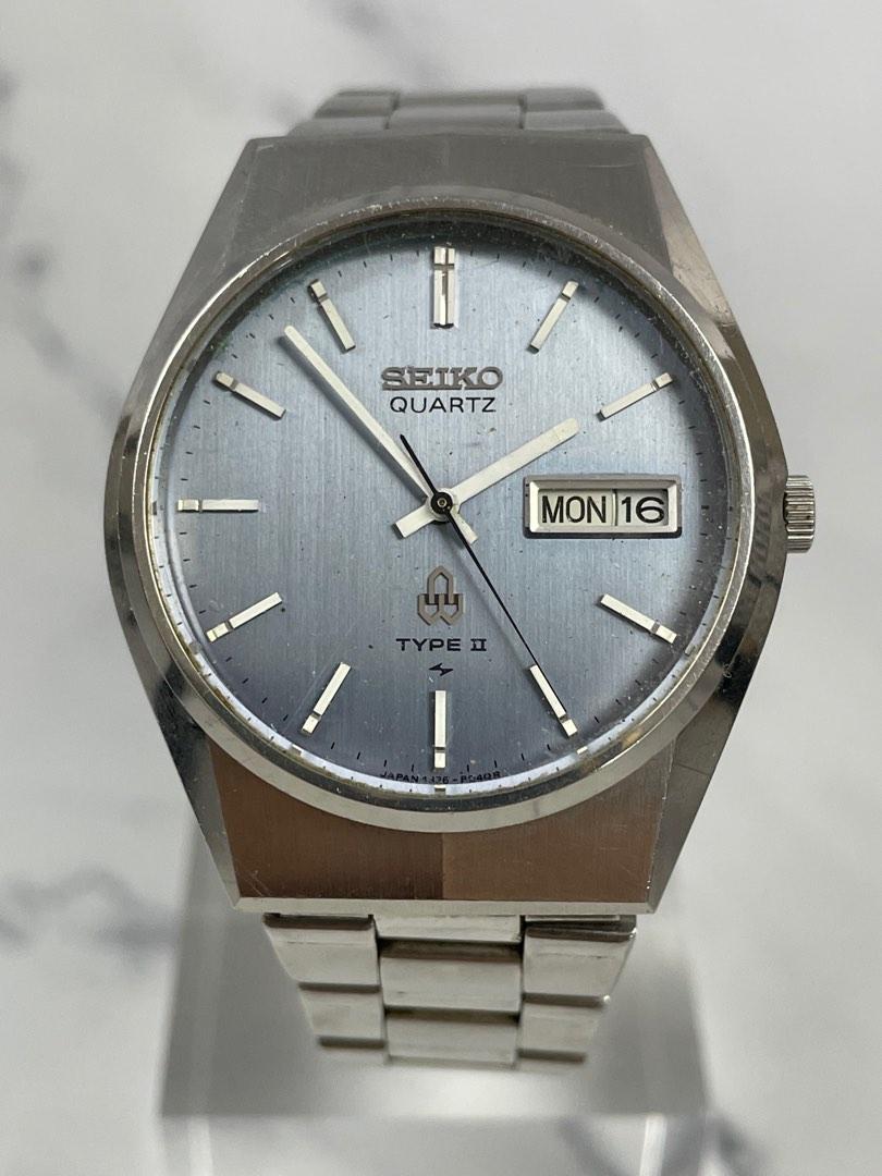 210968b) Seiko Type II Vintage Men's Quartz Watch Ref 4336-8070 Dated 1977,  Men's Fashion, Watches & Accessories, Watches on Carousell