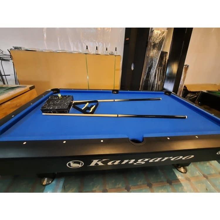 4X8 FT MDF KANGAROO JUNIOR SIZE BILLIARD TABLE (Category: Billiards and Bowling) located in San Pablo. Submitted by ablpsports (Listing ID 1182197270, Image 3). Description: FOR SALE! FOR SALE! 4X8 MDF KANGAROO JR. SIZE BILLIARD TABLE Inclusions: -2Pcs. Reyes Cue (Tako) -1Pc. Plastic Triangle -1Pc. Brush -2Inch. Billiard Ball -Billiard Chalk (Tisa) YOU CAN ALSO VISIT OUR PHYSICAL STORE: We are located at 9017 blk 13 lot 7 Angeles Heights Subd. Br