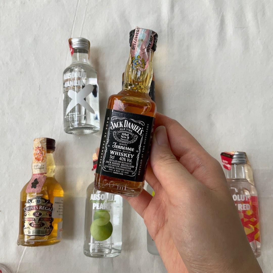 50ML Pajangan botol minuman alkohol alcohol drinks miniature ...