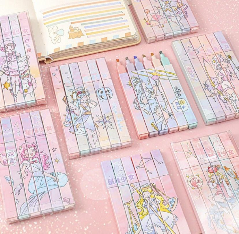 6 pcs cute highlighter (Category: Makeup) located in Manila. Submitted by chicandbaddie (Listing ID 1182158587, Image 2). Description: preorder.