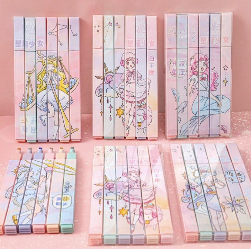6 pcs cute highlighter (Category: Makeup) located in Manila. Submitted by chicandbaddie (Listing ID 1182158587, Image 3). Description: preorder.