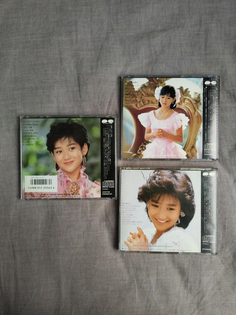岡田有希子3張CD 當年日本初版聲靚竹內瑪莉亞提供作品昭和偶像