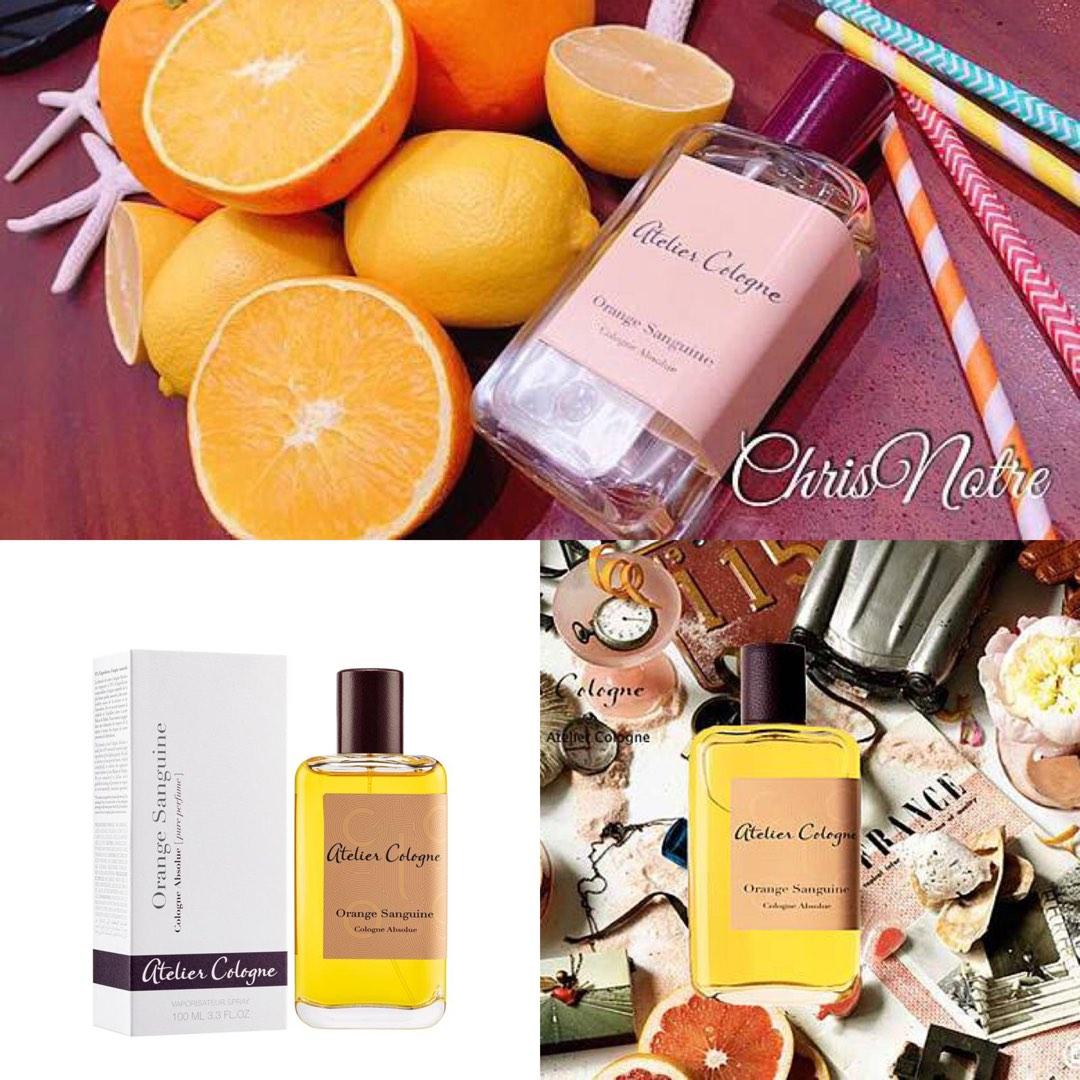 現貨 Atelier Cologne 赤霞橘光orange Sanguine 100ml 美容 化妝品 健康及美容 香水 香體噴霧 Carousell