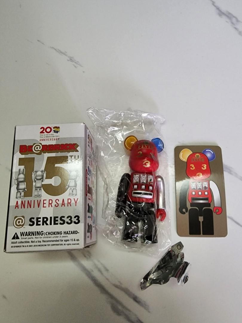 全新Be@rbrick Bearbrick 33 1/192 Fever 333 隱藏版JACKPOT 老虎機 BE@RBRICK series33 Fever シークレット