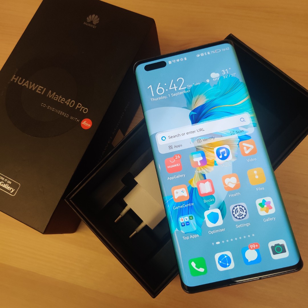 二手行貨✨Huawei Mate 40 Pro 5G (256GB+8GB RAM) 銀色(90%NEW