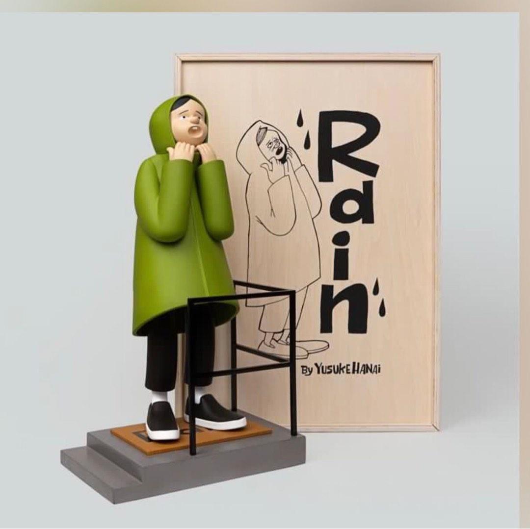 花井祐介Yusuke Hanai RAIN 全球限量500隻figure 藝術品, 興趣及遊戲