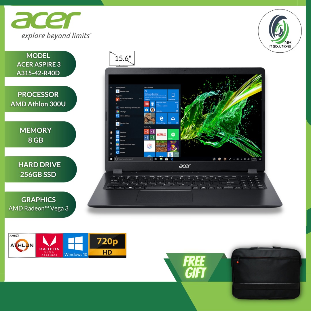 Acer aspire 3 amd discount athlon 300u