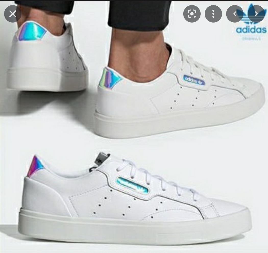 Adidas Sleek White Iridescent
