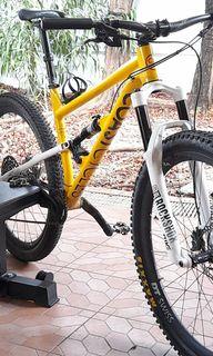 Alu frame, fork,shock