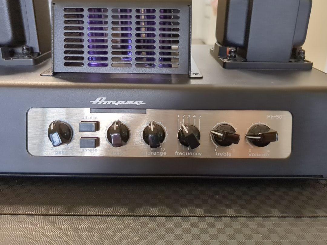 Ampeg PF 50T Tube bass amp amplifier and PF115 HE Cab speaker