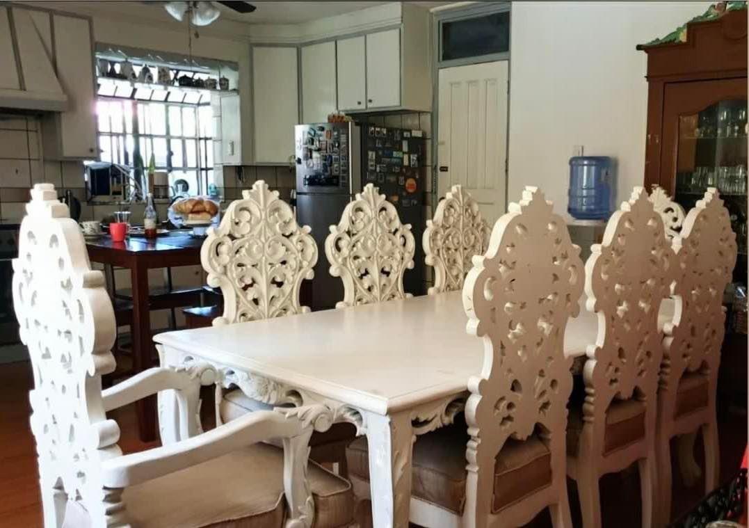 Antique dining 2025 set for sale