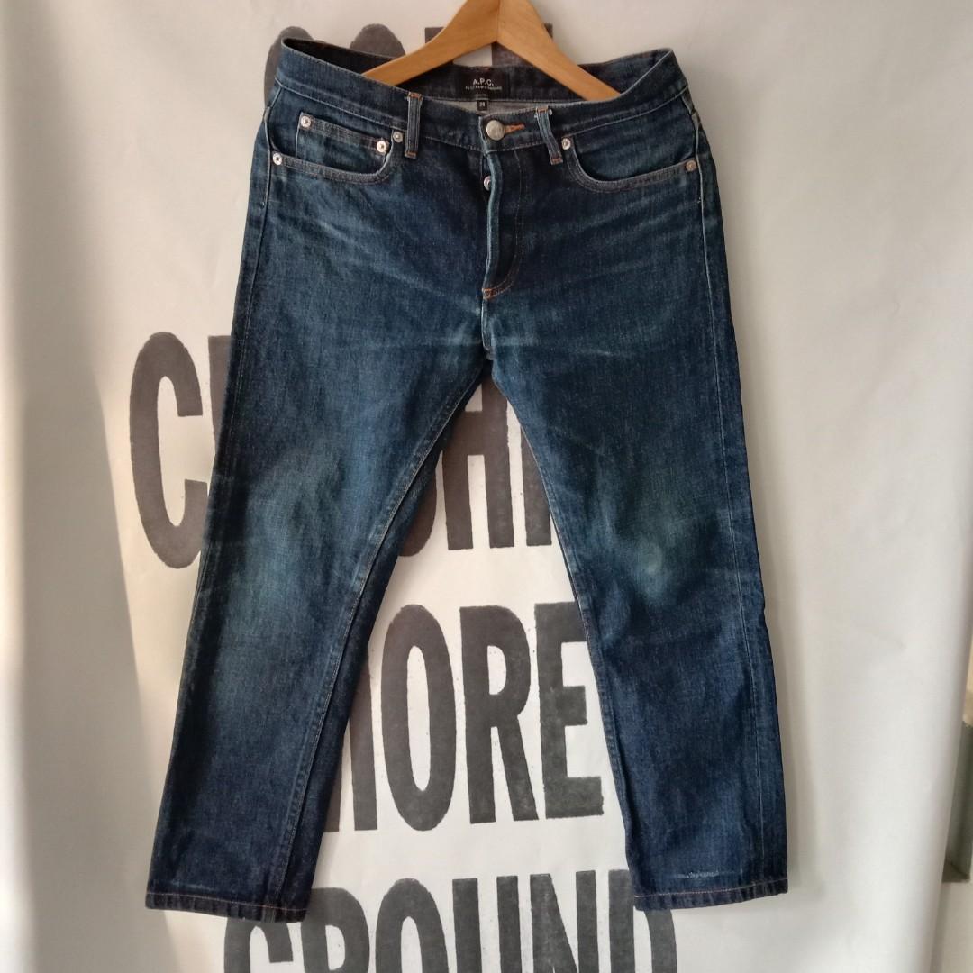 APC selvedge Jeans, Men's Fashion, Bottoms, Jeans on Carousell