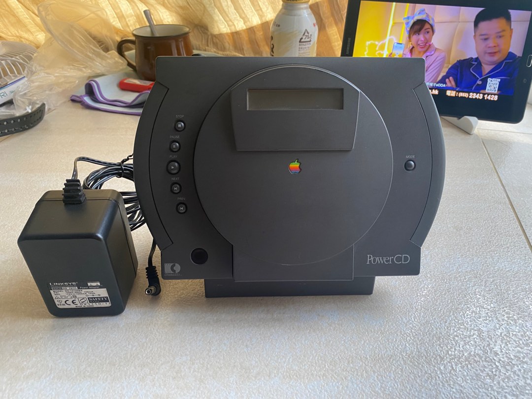 ポータブルプレーヤー Apple PowerCD 希少】Apple PowerCD ポータブルCDプレーヤー