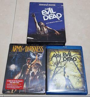 Army of Darkness Collection  Bluray and DVD not 4K