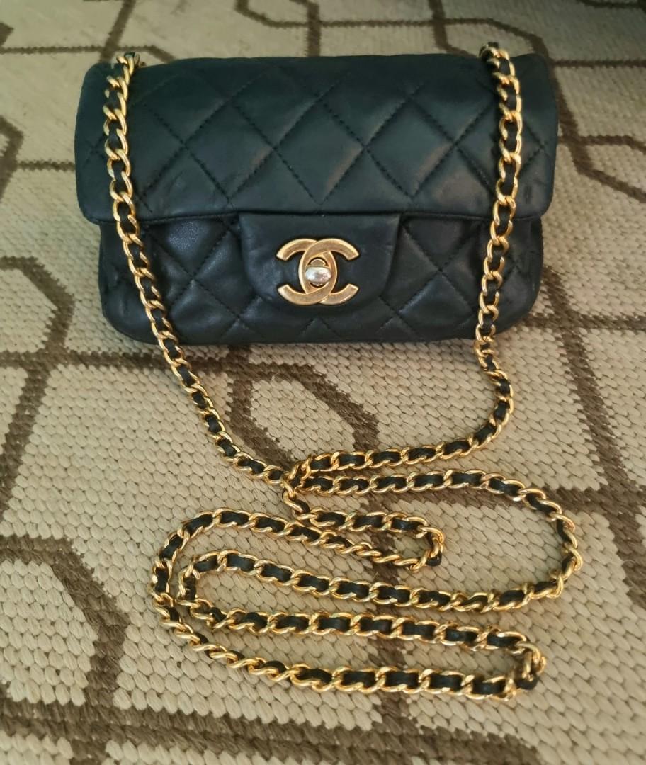 Authentic CHANEL Mini Cross Body Bag GHW, Luxury, Bags & Wallets on