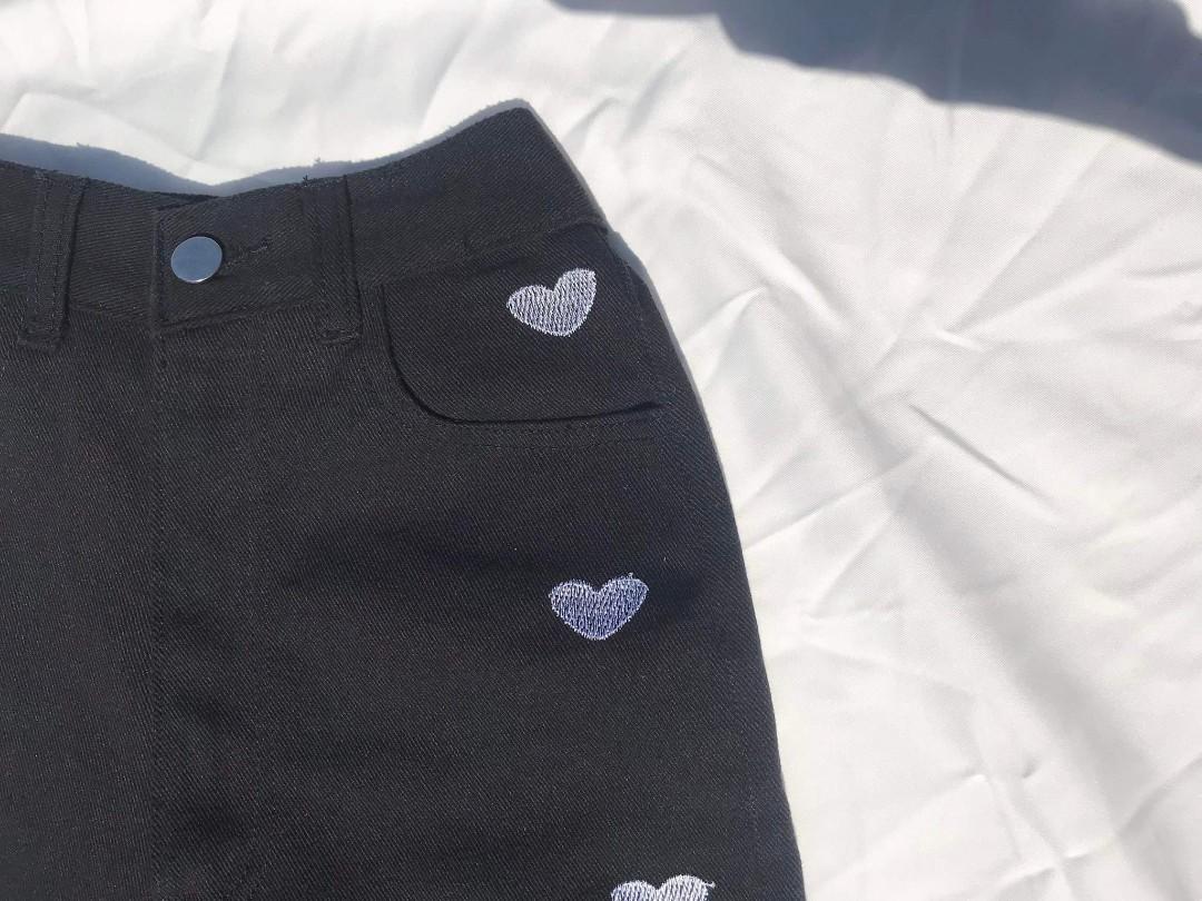 Hearts Baggy Pants main image 1