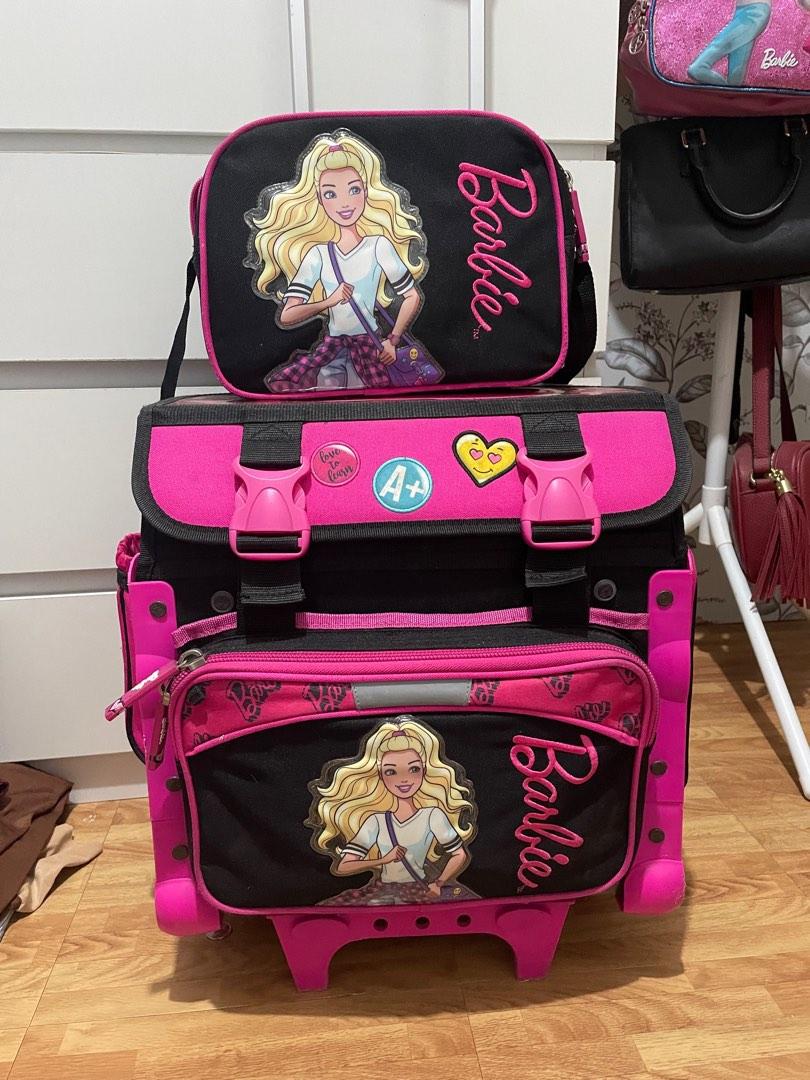 Barbie bag with wheels 2025