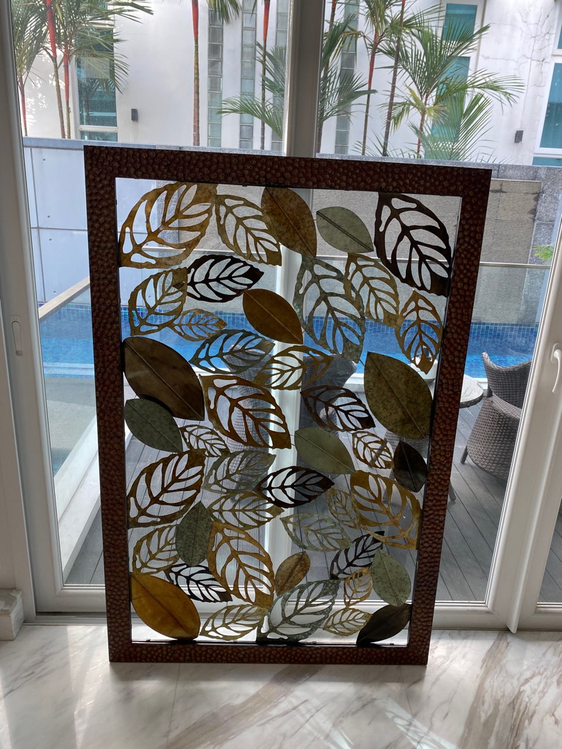 Beautiful Metal Wall Art, Furniture & Home Living, Home Decor, Wall Decor on Carousell