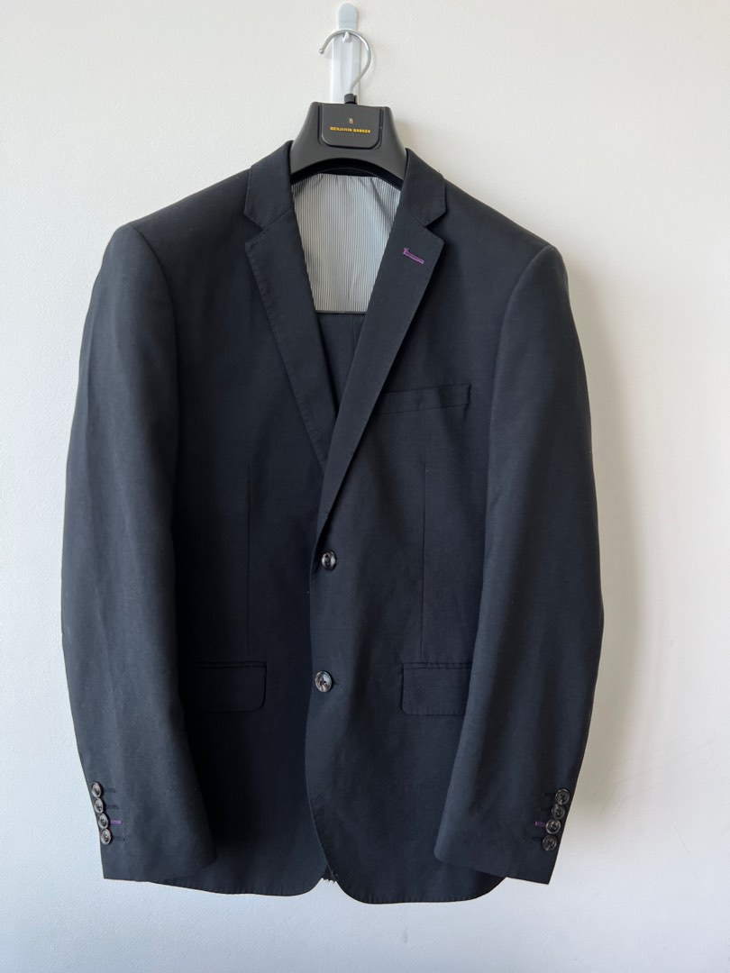 Benjamin Barker Suit with extra pant, Men's Fashion, Coats, Jackets and ...
