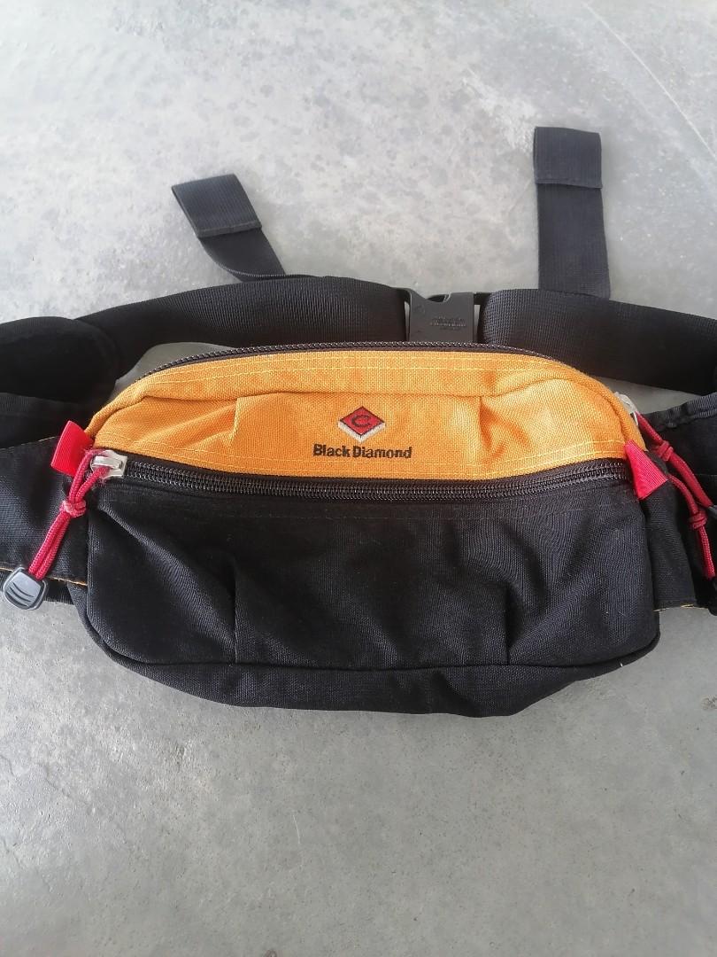 Black diamond tactical waist bag Men s Fashion Bags Belt bags