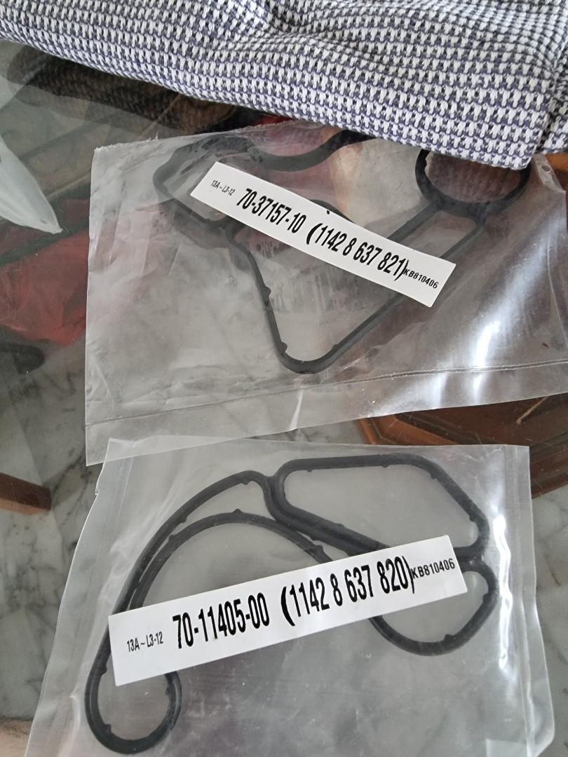 Bmw N55 oil filter cooler Gasket set, Car Accessories, Accessories on ...