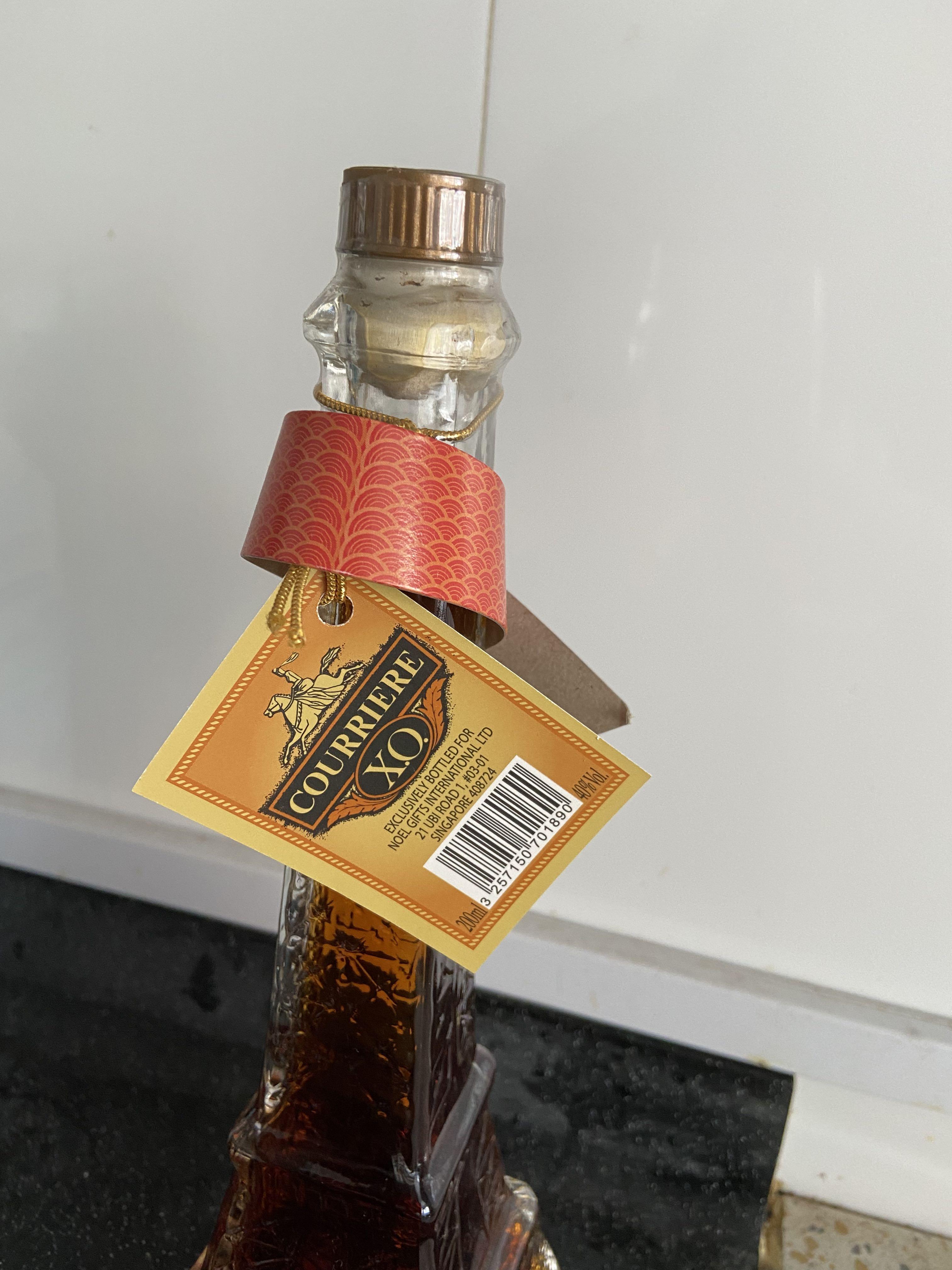 BN Courriere XO brandy (200ml), Food & Drinks, Alcoholic Beverages on ...