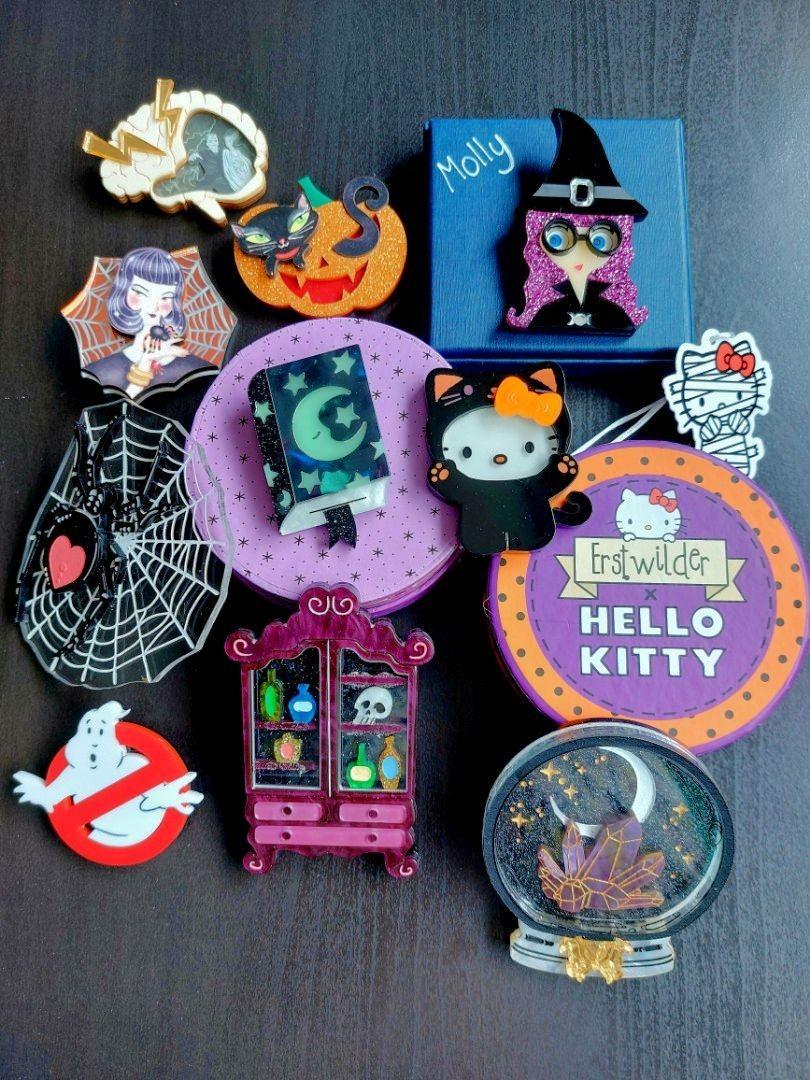 BNIP Quirky Halloween Brooches Limited Edition Collectibles