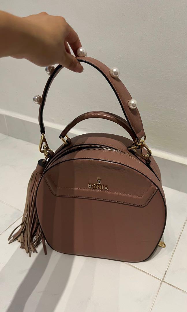 Bonia round bag new arrivals
