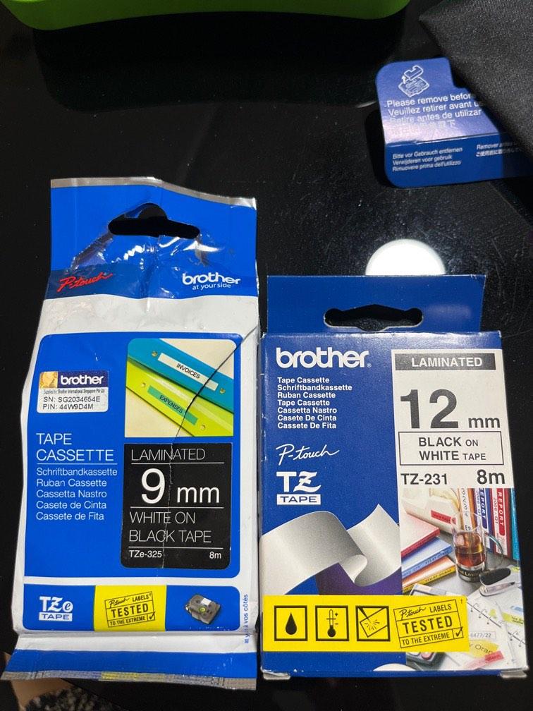 Brother P-touch name tag refill, Computers & Tech, Printers ...