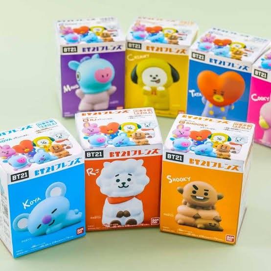 BT21 Japan Figure - Chimmy (Category: Designer & Blind Box Toys) located in Manila. Submitted by knmv16 (Listing ID 1182197927, Image 2). Description: Bandai BT21 “Friends” Collection Soft Vinyl Figure from Japan Sealed per box Php 400 each All 4 for Php 1500 (prio) #BTS #BT21 #Japan #BT21Japan #army #kpop #merch #Cooky #Chimmy #Tata #RJ #KimNamjoon #KimSeokjin #MinYoongi #JungHoseok #ParkJimin #KimTaehyung #JeonJungkook .