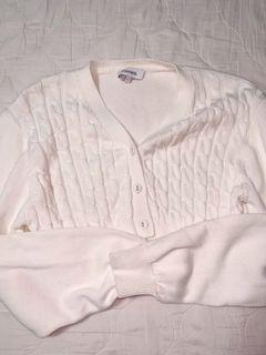 cable knit cardigan