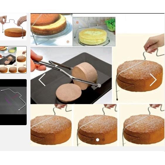 Cake slicing tool divider cakes slicer separator leveler cutting wire