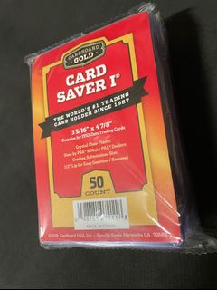 Card Saver 1 Semi-Rigid Holder for PSA BGS Submission CBG Cardboard Gold