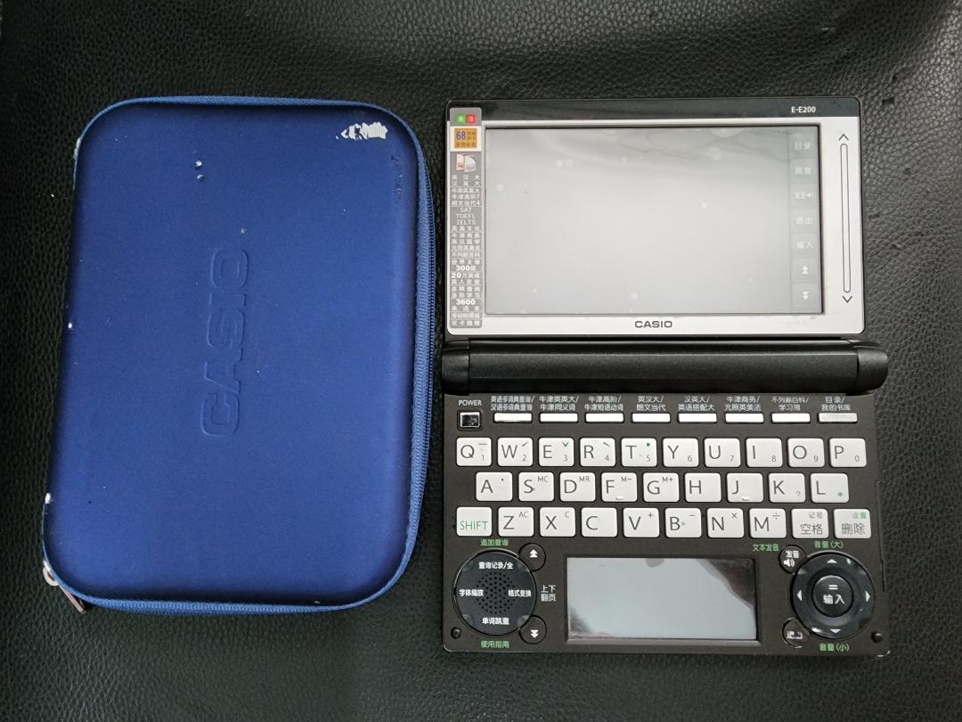 CASIO EE200 Black Electronic Chinese English Dictionary with Stylus