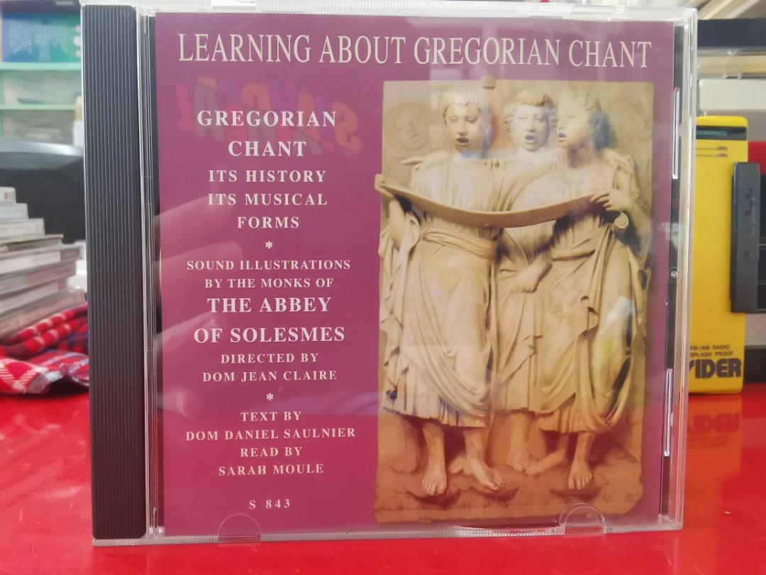 Cd Learning About Gregorian Chant Hobbies Toys Music Media Cds